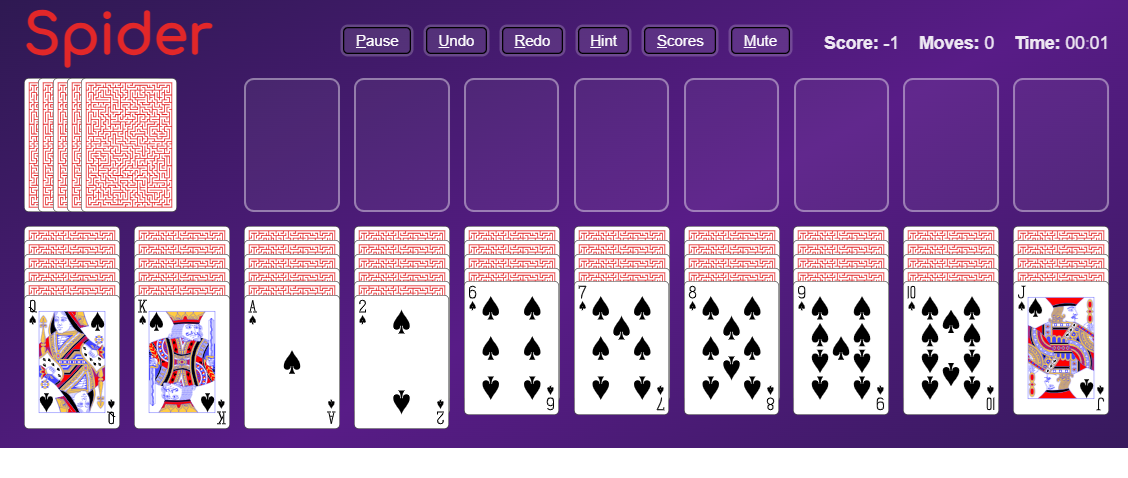 Spider Solitaire